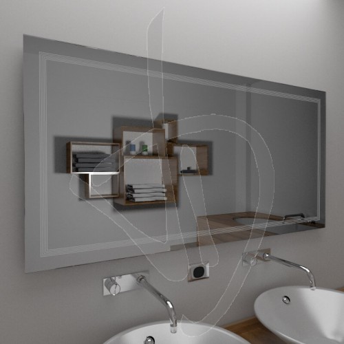 miroir-de-salle-de-bains-avec-une-decoration-b020