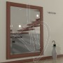 specchio-ingresso-con-cornice-in-legno-massello-in-rovere-tinta-ciliegio