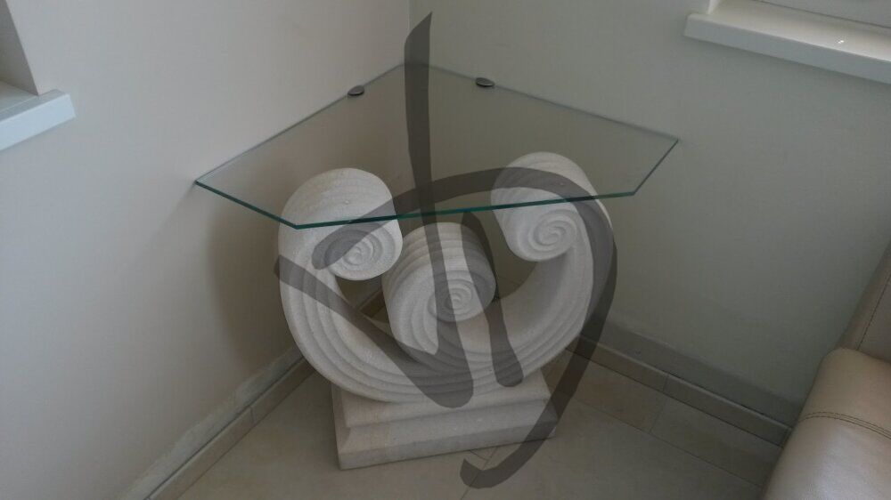 Produits sur mesure - Étagères et tablettes en verre - Étagères en verre transparent, sur mesure - Étagères en verre transparent sur mesure