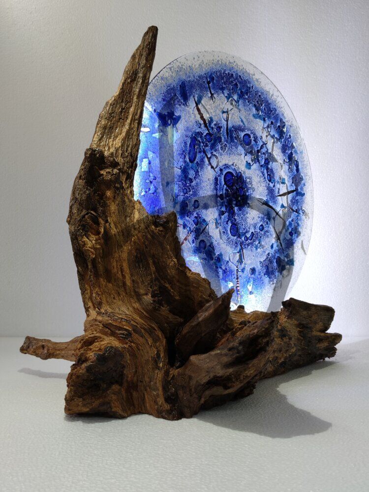 Produits sur mesure - Lampes et abat-jour sur mesure et personnalisés - Lampes en verre fusionné de Murano design - Lampes en verre de Murano fusionnées par Design