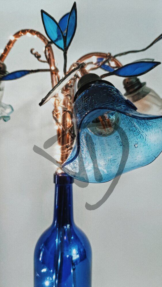 Produits sur mesure - Lampes et abat-jour sur mesure et personnalisés - Lampes en verre fusionné de Murano design - Lampes en verre de Murano fusionnées par Design - 4 2