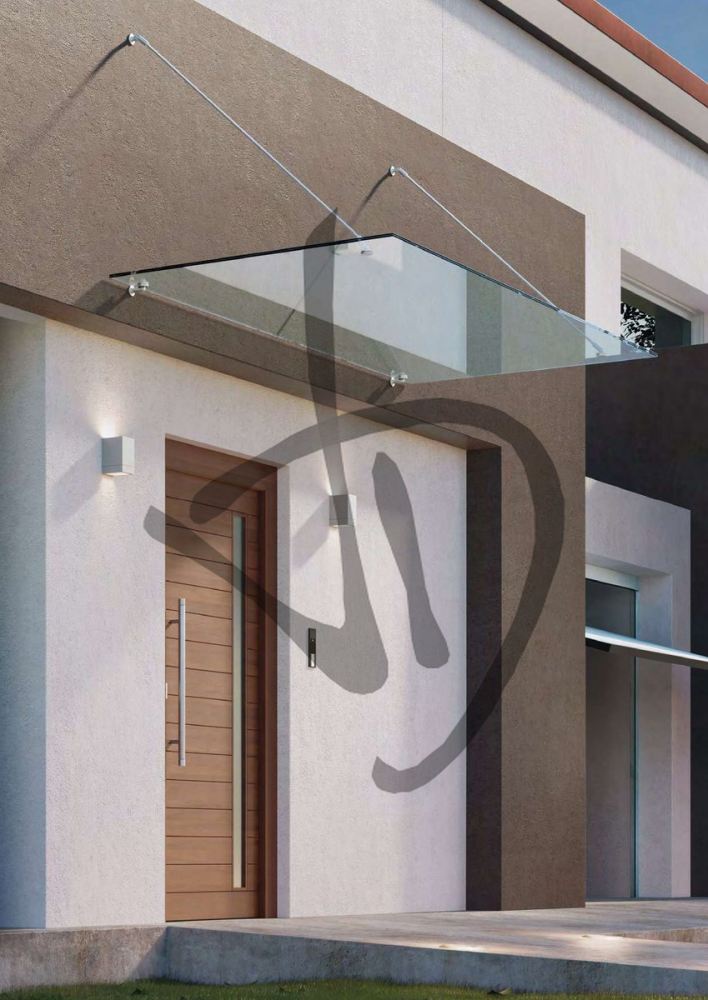 Produits sur mesure - Marquises en verre - Auvents en verre - 3