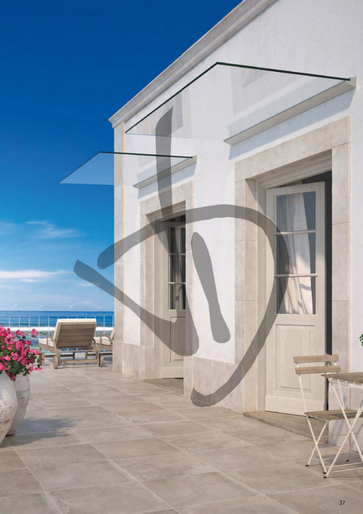 Produits sur mesure - Marquises en verre - Auvents en verre - 5