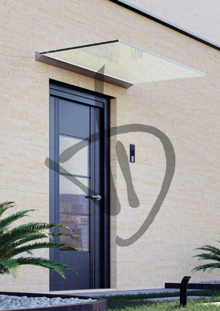 Produits sur mesure - Marquises en verre - Auvents en verre - 6