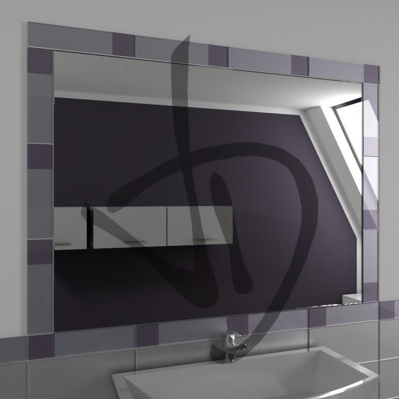 Produits sur mesure - Miroirs sur mesure - Miroirs à coller - Non décorés - Non décoré 2