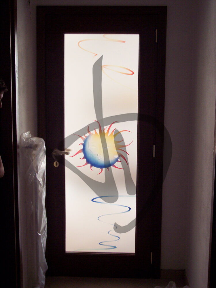 Produits sur mesure - Portes en verre sur mesure - Verres décorés pour portes - Verre décoré pour portes